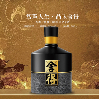 舍得•智慧 •80周年纪念