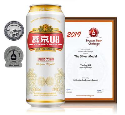 燕京 U8啤酒 8度