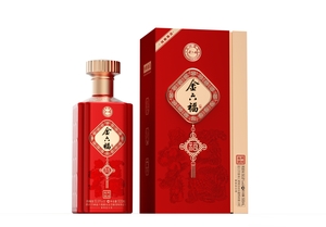 金六福酒·福到满园（红）